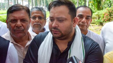 Tejashwi Yadav accuses Bihar govt of ‘misusing’ police against RJD candidate