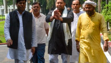 Tejashwi Yadav attacks CEC Gyanesh Kumar after Mahagathbandhan march in Patna Tejashwi Yadav attacks CEC Gyanesh Kumar after Mahagathbandhan march in Patna