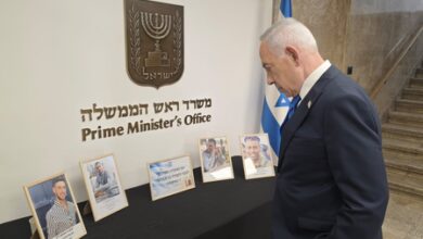 Israeli PM pays homage to victims of Oct 7 terror attack, lights candles in memory