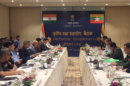 India, Myanmar discuss initiatives to strengthen defence cooperation India, Myanmar discuss initiatives to strengthen defence cooperation