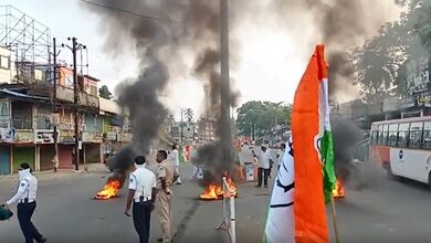 12-hour bandh by INDIA bloc disrupts normal life across Odisha 12-hour bandh by INDIA bloc disrupts normal life across Odisha