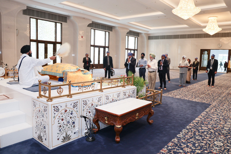 Indian envoy visits 125-year-old gurdwara in Hong Kong