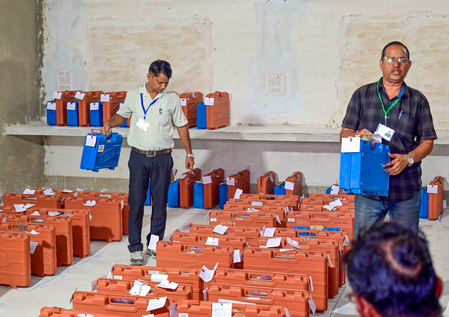 Rejinagar bypolls: Prohibitory orders, restrictions issued in and around counting centre for tomorrow Rejinagar bypolls: Prohibitory orders, restrictions issued in and around counting centre for tomorrow