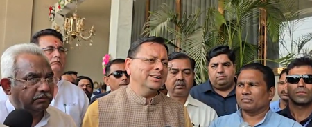 In democracy, one needs proof to back their statements: CM Dhami on Oppn protests