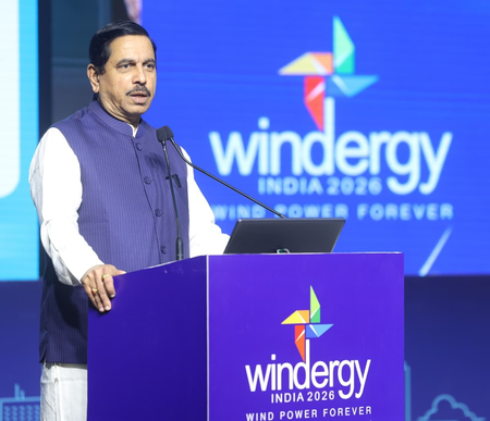 India firmly on track to cross 100 GW of wind capacity by 2030: Pralhad Joshi India firmly on track to cross 100 GW of wind capacity by 2030: Pralhad Joshi