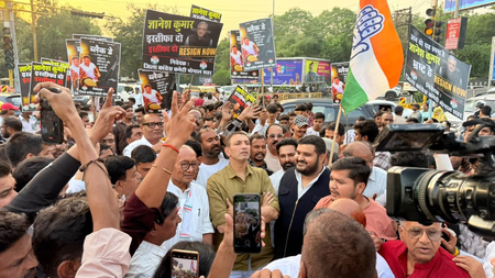MP Congress protests over SIR, backs Rahul Gandhi’s agitation MP Congress protests over SIR, backs Rahul Gandhi’s agitation