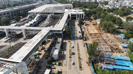 Gujarat: Sabarmati station redevelopment nears completion Gujarat: Sabarmati station redevelopment nears completion