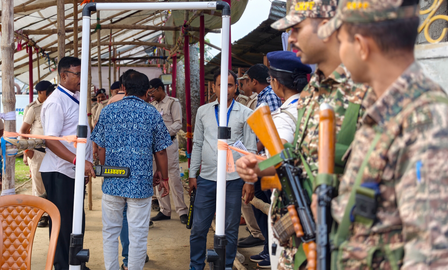 Bengal bypolls: BJP takes commanding lead in Nandigram and Rejinagar after two rounds Bengal bypolls: BJP takes commanding lead in Nandigram and Rejinagar after two rounds