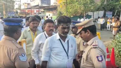TN bypoll results: TVK takes early lead in Madurantakam, Dharapuram as counting underway TN bypoll results: TVK takes early lead in Madurantakam, Dharapuram as counting underway