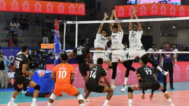 Emperia Marathas continue winning run, Haryana Hurricanes register 2-1 win over Delhi Dynamites in VCL Emperia Marathas continue winning run, Haryana Hurricanes register 2-1 win over Delhi Dynamites in VCL