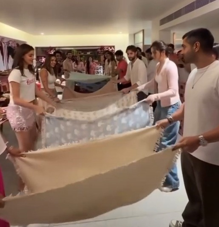 Aneet Padda, Ananya Panday bring out their inner child with fun game at Alanna Panday’s baby shower Aneet Padda, Ananya Panday bring out their inner child with fun game at Alanna Panday’s baby shower