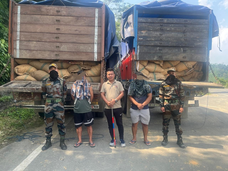 Assam Rifles seizes contraband worth Rs 2.86 crore in Mizoram, arrests 10