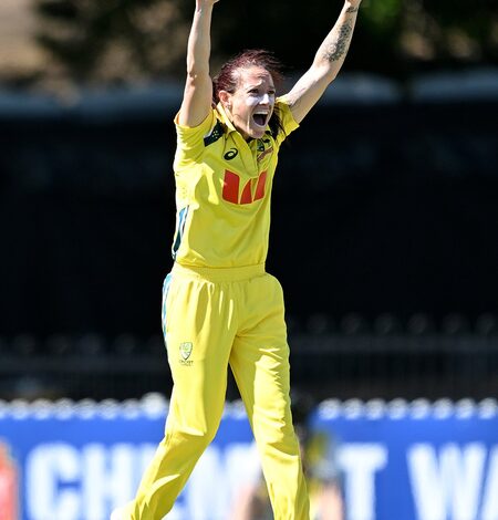 Megan Schutt becomes third Australian to complete 150 ODI wickets Megan Schutt becomes third Australian to complete 150 ODI wickets
