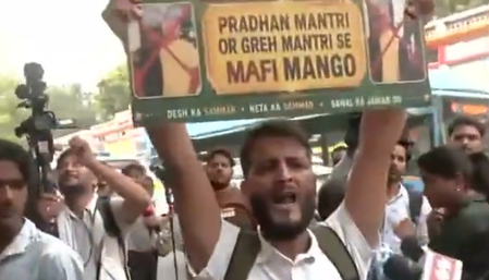 EVMs were brought by Congress so why blame PM, says Kashmiri youth assaulted during INDIA Bloc protest