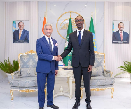 EAM Jaishankar, Ethiopian counterpart discuss ways to expand and strengthen ties
