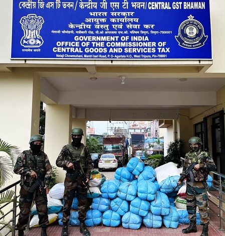 Assam Rifles, Customs seize 501 kg of ganja worth Rs 2.50 crore in Tripura