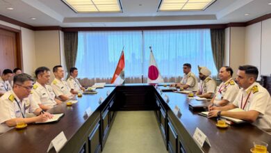 Navy Vice Chief visits Japan to boost cooperation in shipbuilding, mine countermeasures