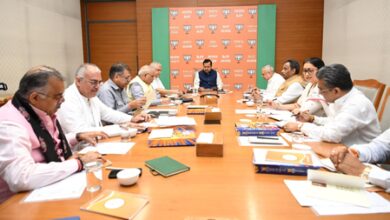 BJP President Nitin Nabin chalks poll strategy with national general secretaries
