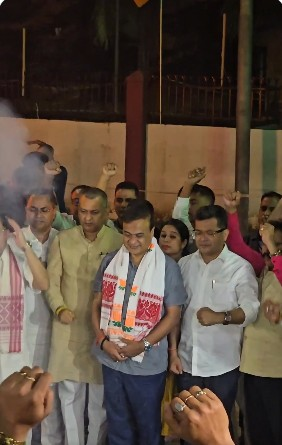 BJP wrests Nagaon bypoll seat from Congress, Himanta Biswa Sarma hails PM Modi’s popularity
