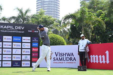 PGTI Tour: Shubhankar Sharma retains lead in Kapil Dev Invitational Tour Championship PGTI Tour: Shubhankar Sharma retains lead in Kapil Dev Invitational Tour Championship