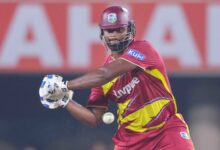 2nd T20I: Hope, Rutherford power West Indies to record chase against India in Ranchi 2nd T20I: Hope, Rutherford power West Indies to record chase against India in Ranchi