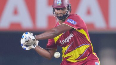 2nd T20I: Hope, Rutherford power West Indies to record chase against India in Ranchi