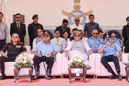 Tarang Shakti-2026: Rajnath Singh emphasises on self-reliance in defence and international cooperation (Lead) Tarang Shakti-2026: Rajnath Singh emphasises on self-reliance in defence and international cooperation (Lead)