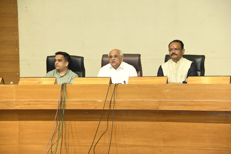 Gujarat CM hails PM Modi’s 25-year public service journey, traces national schemes to state initiatives Gujarat CM hails PM Modi’s 25-year public service journey, traces national schemes to state initiatives