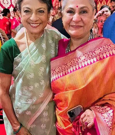 Tanishaa Mukerji asks paparazzi to ‘not trouble Jaya Bachchan’ during Durga Pooja festival, says few deliberately poke her Tanishaa Mukerji asks paparazzi to ‘not trouble Jaya Bachchan’ during Durga Pooja festival, says few deliberately poke her
