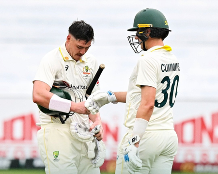 ‘It was just playing the situation’: Renshaw on Australia’s fightback against South Africa