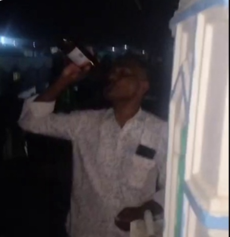 Karnataka police constable suspended for consuming liquor on mosque terrace