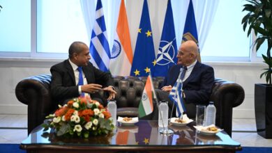India, Greece discuss deepening strategic defence cooperation India, Greece discuss deepening strategic defence cooperation