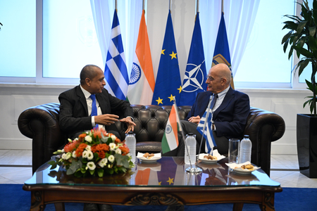 India, Greece discuss deepening strategic defence cooperation India, Greece discuss deepening strategic defence cooperation