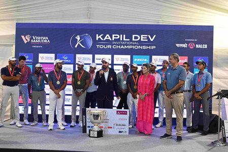 PGTI Tour: Shubhankar Sharma wins Kapil Dev Invitational Tour Championship by six strokes PGTI Tour: Shubhankar Sharma wins Kapil Dev Invitational Tour Championship by six strokes