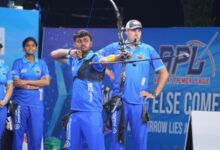 APL Season 2: Prithviraaj Yodhas clinch stunning win over Chero Archers; Mighty Marathas register first victory (Ld) APL Season 2: Prithviraaj Yodhas clinch stunning win over Chero Archers; Mighty Marathas register first victory (Ld)