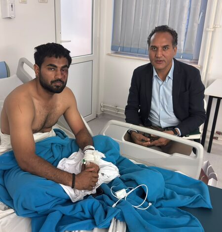Three Indians rescued from attacked vessel in Black Sea leave Romania for home: Embassy Three Indians rescued from attacked vessel in Black Sea leave Romania for home: Embassy