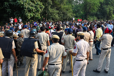 Delhi Police register over 20 FIRs in CJP Jantar Mantar stir case Delhi Police register over 20 FIRs in CJP Jantar Mantar stir case