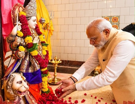 ‘May grace of Maa Jagadamba bring happiness, peace, prosperity’: PM Modi extends Navratri greetings ‘May grace of Maa Jagadamba bring happiness, peace, prosperity’: PM Modi extends Navratri greetings