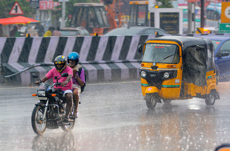TN: Rain forecast for 12 districts; northern interiors face warmer days