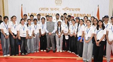 Uttarakhand college students meet Bengal Governor under Yuva Sangam initiative