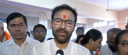 Anti-national, international powers trying to disrupt nation’s harmony: G. Kishan Reddy Anti-national, international powers trying to disrupt nation’s harmony: G. Kishan Reddy