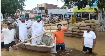 Rain exposes paddy procurement shortcomings, says Punjab BJP Rain exposes paddy procurement shortcomings, says Punjab BJP