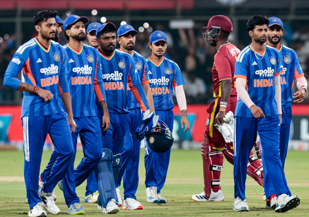 3rd T20I: Arshdeep and Abhishek power India to 14-run win over WI, take 2-1 series lead (Ld) 3rd T20I: Arshdeep and Abhishek power India to 14-run win over WI, take 2-1 series lead (Ld)