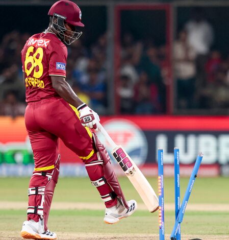 Powell, Rutherford reprimanded for breaching ICC Code of Conduct in second T20I Powell, Rutherford reprimanded for breaching ICC Code of Conduct in second T20I