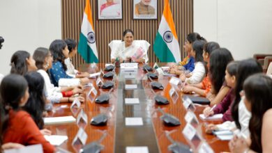 Delhi CM Rekha Gupta discusses safety, education with college girls