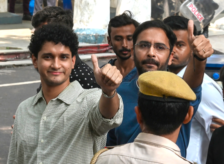 SEM court orders release of CJP leaders Saurav Das, Ashutosh Ranka