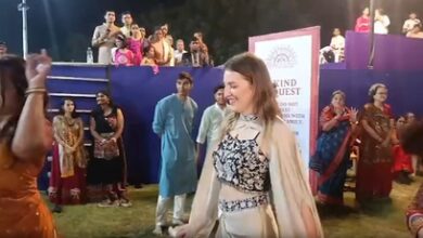 Navaratri: Delegates from 30 nations attend Garba Festival at Vadodara’s Laxmi Vilas Palace Navaratri: Delegates from 30 nations attend Garba Festival at Vadodara’s Laxmi Vilas Palace