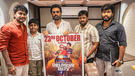 Simbu releases trailer of Radhika Sarathkumar’s ‘Delivery Boy’ Simbu releases trailer of Radhika Sarathkumar’s ‘Delivery Boy’