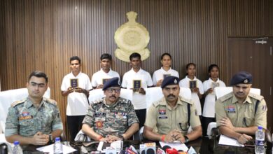 Chhattisgarh: Six Odisha Maoist cadres with 35 lakh combined reward, surrender in Bijapur