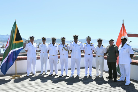 India-Brazil-South Africa Maritime Exercise kicks off in Cape Town
